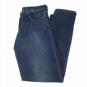 GAP Stretch Slim Jeans, Blue, Size 16 Regular